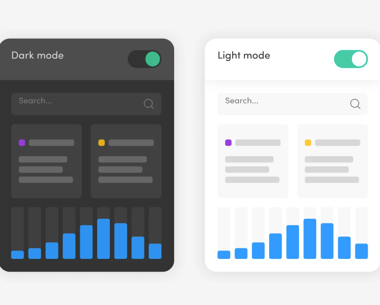 Dark Mode UI